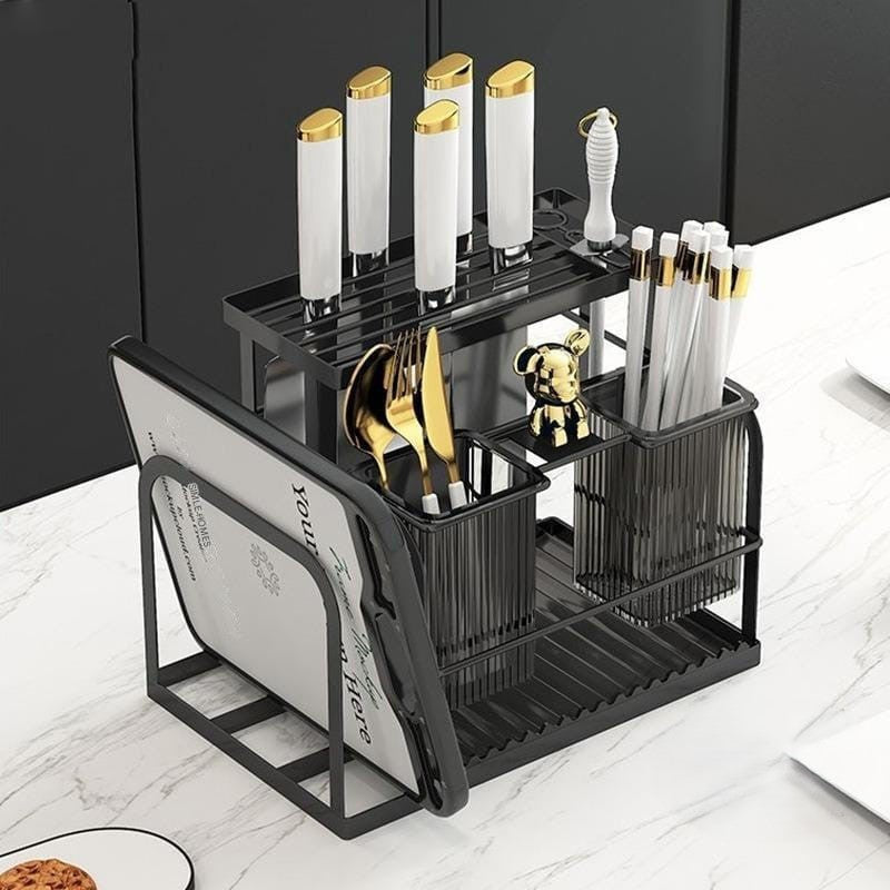 knife and spoon storage rack