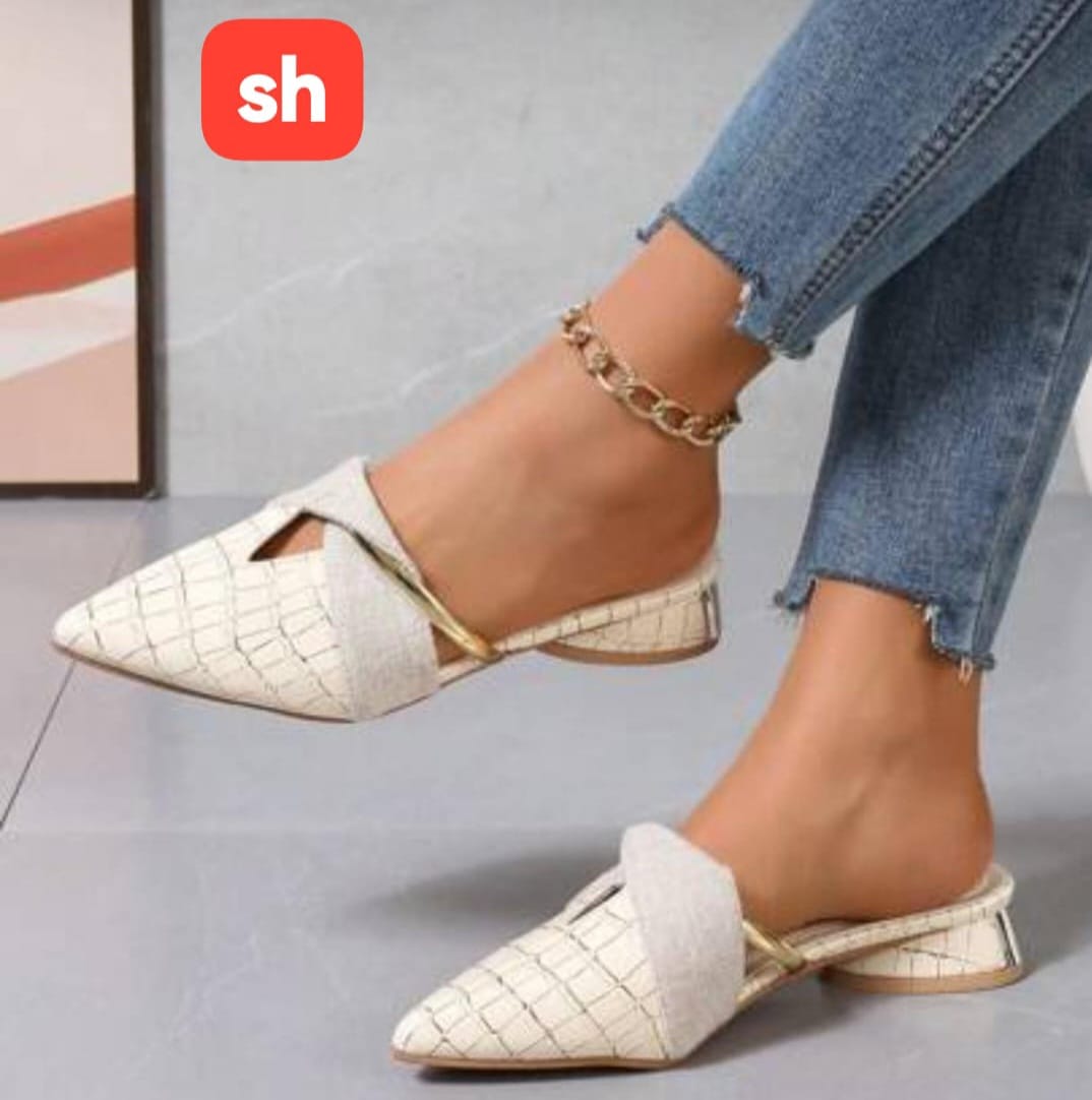 Leather Stripe Sandals