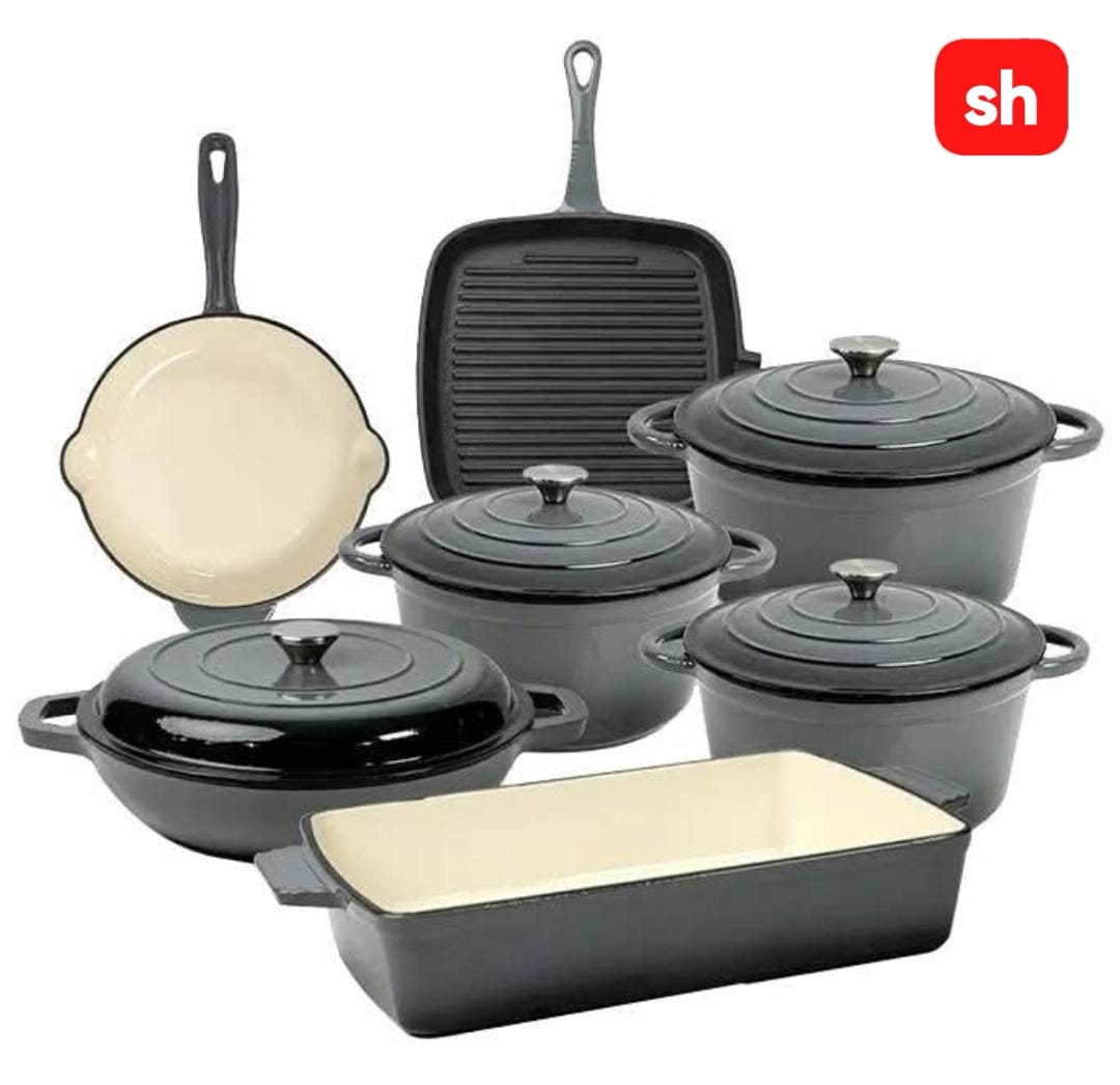 Cast Iron pots 11 pcs