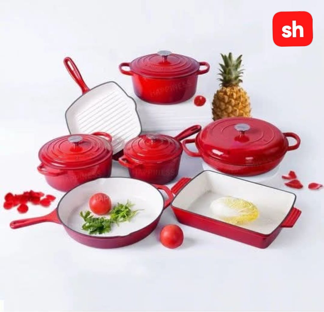 Cast Iron pots 11 pcs